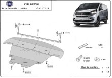 Oceľový kryt motora Fiat Talento (2016-2021)