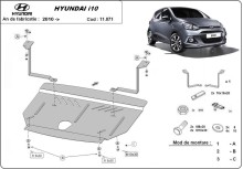 Oceľový kryt motora Hyundai i10 (2012-2017)