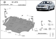 Hliníkový kryt motora Volkswagen Jetta (2011-2026)