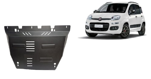 Oceľový kryt motora Fiat Panda 4x2 (2011-2026)