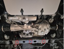 Hliníkový kryt motora Baic Beijing BJ60 (2022-2026)