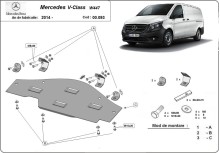 Oceľový kryt motora Mercedes Sprinter 907 4x4 (2014-2026)