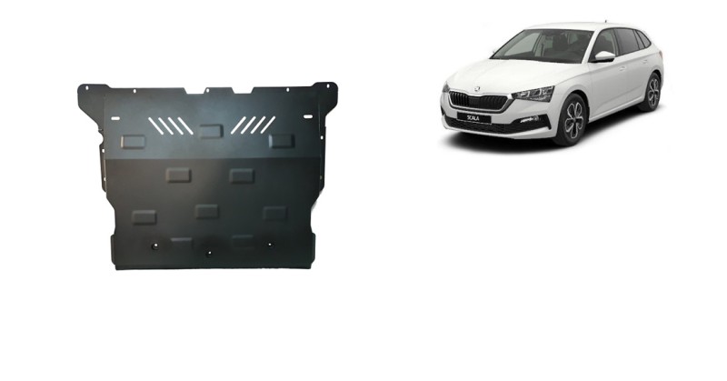 Oceľový kryt motora Skoda Fabia 3 Diesel (2019-2026)