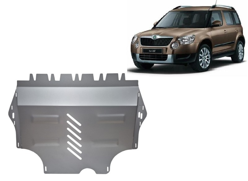 Aluminium Osłona pod silnik Skoda Yeti (2011-2017)