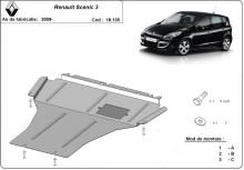Stalowa Osłona pod silnik Renault Scenic 3 (2009-2015)