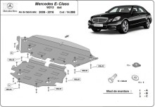 Oceľový kryt motora Mercedes E-Classe W124 (2009-2016)