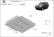Oceľový kryt reduktora Hyundai Terracan (2001-2007)