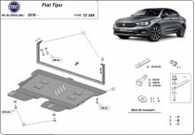 Stalowa Osłona pod silnik Fiat Tipo (2015-2026)