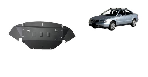 Oceľový kryt motora Audi A4 B5 (1997-2000)