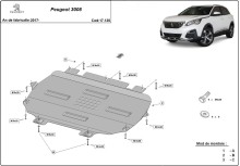 Oceľový kryt motora Peugeot Partner (2017-2026)