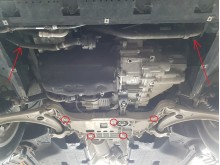 Oceľový kryt motora Audi Q3 (2011-2018)