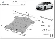 Stalowa Osłona pod silnik Volkswagen ID 3 (2019-2026)