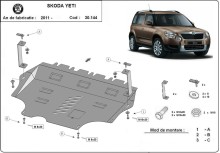 Oceľový kryt motora Ssangyong Torres (2011-2017)
