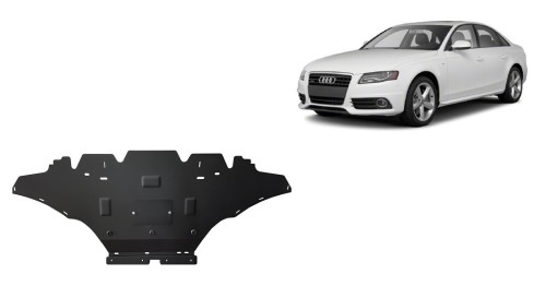 Oceľový kryt motora Audi A4 B8 All Road, diesel (2008-2014)