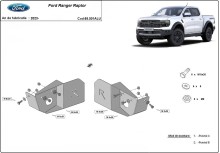 Hliníkový kryt snímača zadného ramena Ford Ranger Raptor (2023-2026)