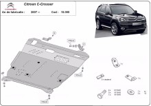 Oceľový kryt motora Citroen C - Crosser (2007-2012)