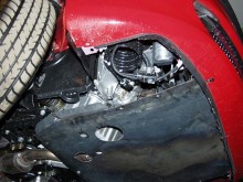 Oceľový kryt motora Alfa Romeo 156 (1997-2003)