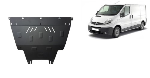 Oceľový kryt motora Opel Vivaro (2011-2014)