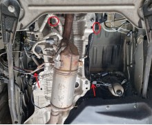 Oceľový kryt katalyzátora Nissan NV300 (2022-2026)
