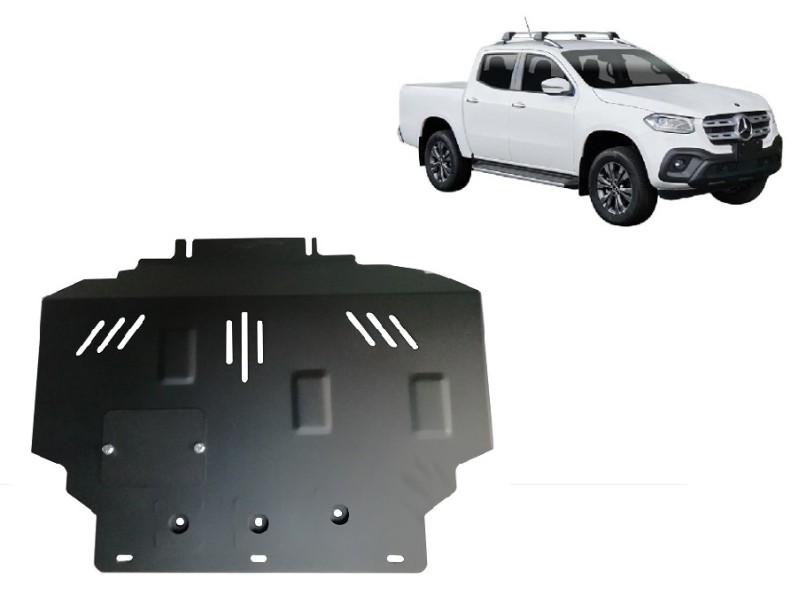 Stalowa Osłona pod silnik Mercedes X-Class W470 (2017-2020)