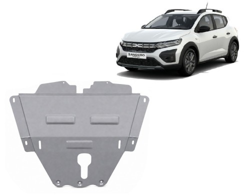 Hliníkový kryt motora Dacia Sandero III (2021-2026)