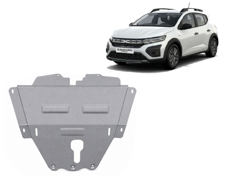 Hliníkový kryt motora Dacia Sandero III (2021-2026)