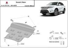 Hliníkový kryt motora Suzuki Vitara (2013-2023)