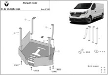 Oceľový kryt katalyzátora Renault Trafic (2022-2026)
