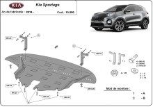 Stalowa Osłona pod silnik Kia Sportage (2019-2021)