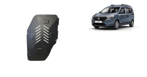 Oceľový kryt palivovej nádrže Dacia Dokker (2012-2021)