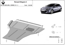 Oceľový kryt motora Renault Scenic 3 (2008-2017)