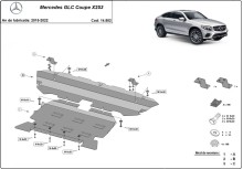 Stalowa Osłona pod silnik Mercedes GLC Coupe X253 (2015-2022)