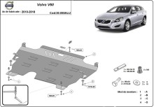 Aluminium Osłona pod silnik Volvo V60 (2010-2018)