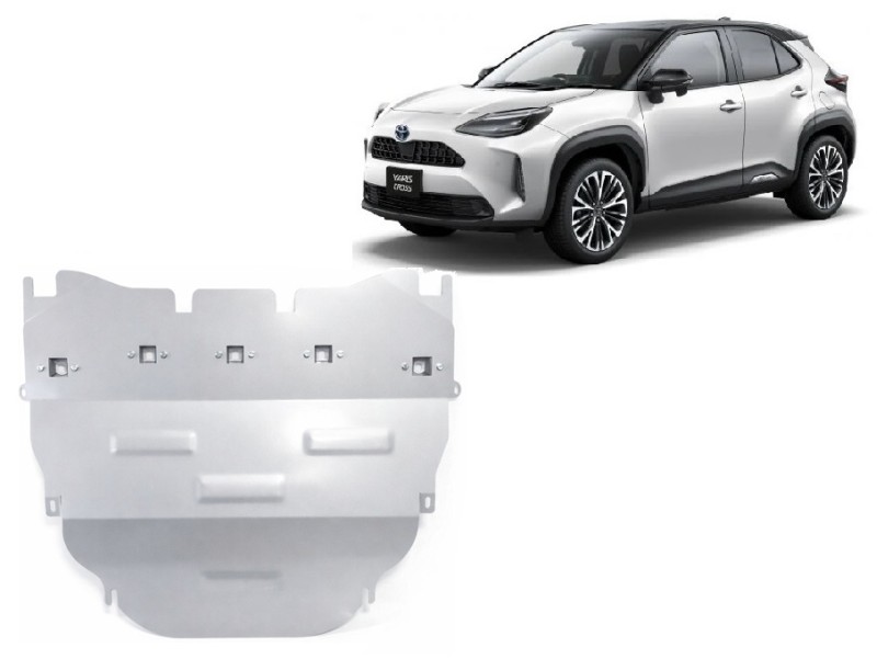 Hliníkový kryt motora Toyota Yaris Cross (2021-2026)