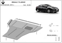 Stalowa Osłona pod silnik Renault Fluence (2010-2015)