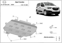 Stalowa Osłona pod silnik Opel Combo E (2018-2026)