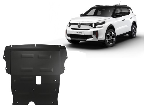 Oceľový kryt motora Citroen C3 Aircross (2024-2026)