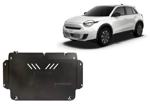 Oceľový kryt motora Fiat 600 (2023-2026)