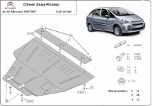 Stalowa Osłona pod silnik Citroen Xsara Picasso (1999-2007)