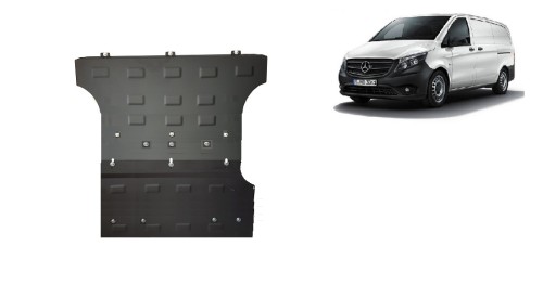 Oceľový kryt systému Start-Stop Mercedes V-Class W447, 4x2, 1.6 D (2014-2026)