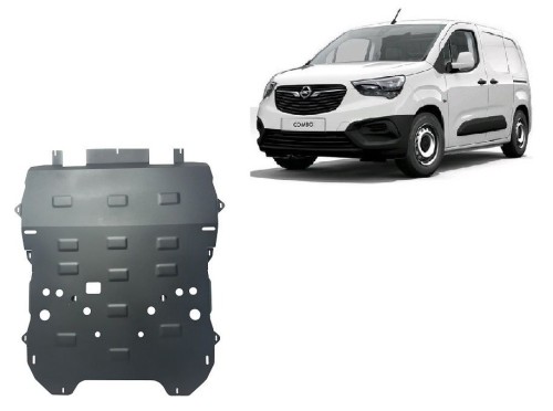 Oceľový kryt motora Opel Vauxhall Combo (2018-2026)