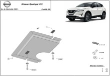 Oceľový kryt diferenciálu Nissan Qashqai (2021-2026)