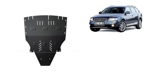 Oceľový kryt motora Audi A6 Allroad 2 - bez bokov (2005-2011)