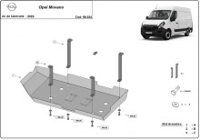 Stalowa Stalowa Osłona AdBlue Opel Movano C (2022-2026)