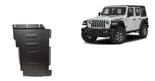 Oceľový kryt prevodovky Jeep Wrangler (2017-2026)