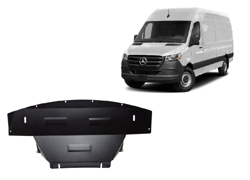 Stalowa Osłona pod silnik Mercedes Sprinter 907 4x4 (2024-2026)