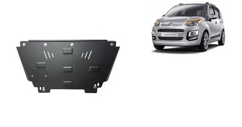 Oceľový kryt motora Citroen C3 Picasso (2009-2017)