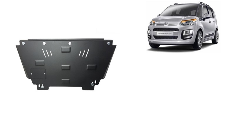 Oceľový kryt motora Citroen C3 Picasso (2009-2017)