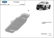 Stalowa Osłona zbiornika paliwa Ford Ranger (MB3G9A147CF; 2643728) (2023-2026)