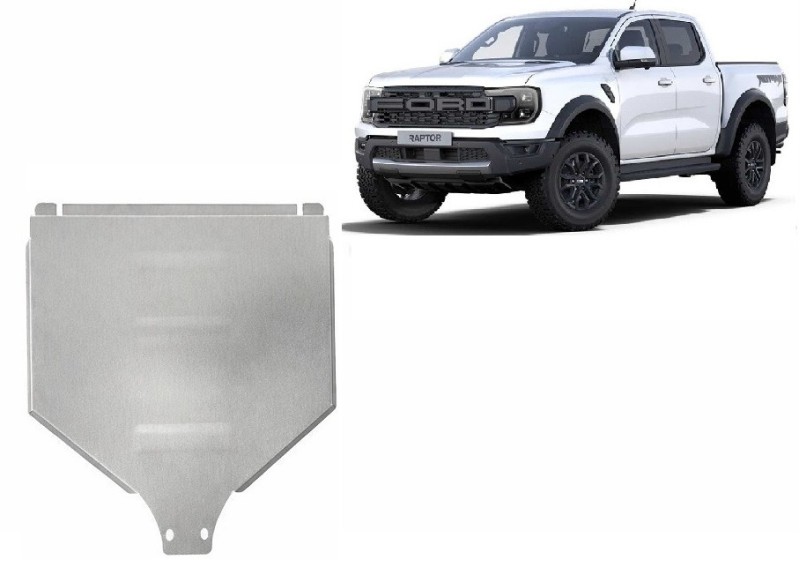 Stalowa Osłona skrzyni biegów Ford Ranger Raptor - Aluminium (2023-2026)